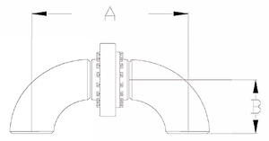 4” D2000 Style 40 Aluminum Swivel Joint with  Standard Bearings.
Grease Type: Standard - Dura-Lith
Inlet Connection: Aluminum TTMA Flange
Outlet Connection: Aluminum TTMA Flange
Viton Seals.